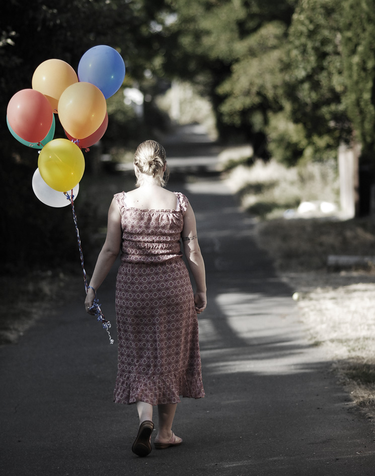 SHE WALKS IN LIGHT